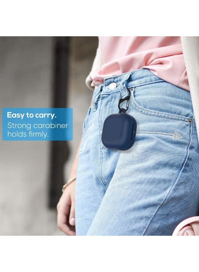 غطاء حماية سيليكون لسماعات سامسونج جالكسي بادز كور، سيليكون ناعم، خفيف الوزن مع حلقة تثبيت - Image 5